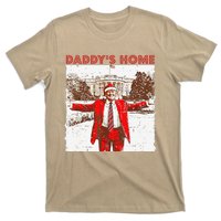 DaddyS Home ILl Be Home For Christmas Fun Trump 2024 Xmas T-Shirt