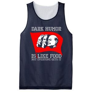 Dark Humor Is Like Food Anti Communist Cool Mesh Reversible Basketball Jersey Tank