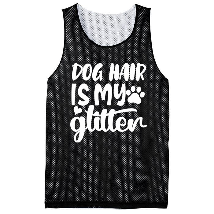 Dog Hair Is My Mesh Reversible Basketball Jersey Tank