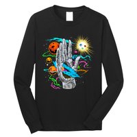 Divine Hand In Space Long Sleeve Shirt