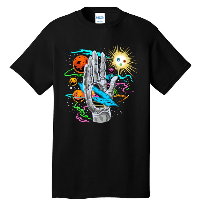 Divine Hand In Space Tall T-Shirt