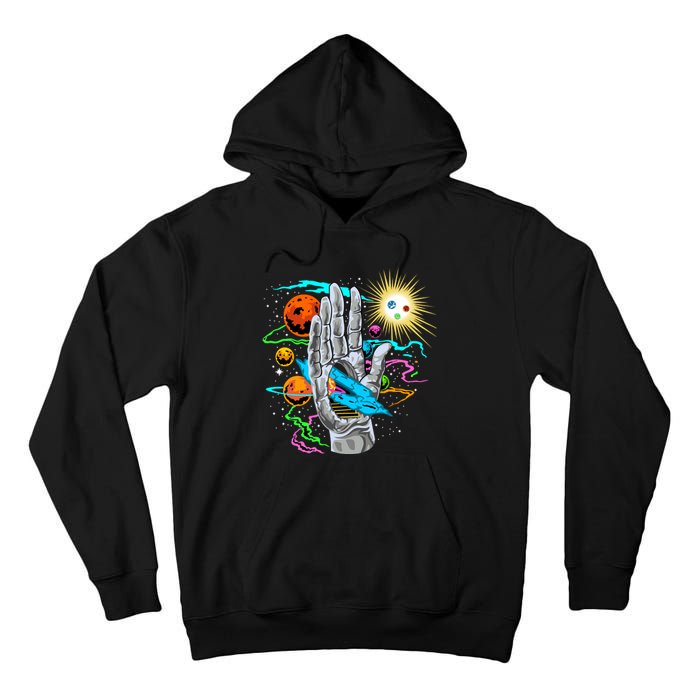 Divine Hand In Space Tall Hoodie