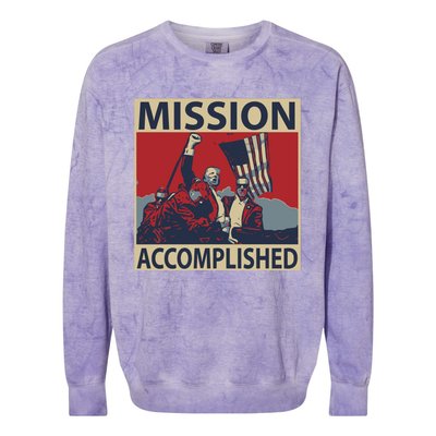 David Harris Jr Wearing Mission Accomplished Colorblast Crewneck Sweatshirt