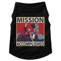 David Harris Jr Wearing Mission Accomplished Doggie Tank