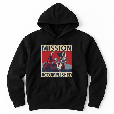 David Harris Jr Wearing Mission Accomplished Hoodie