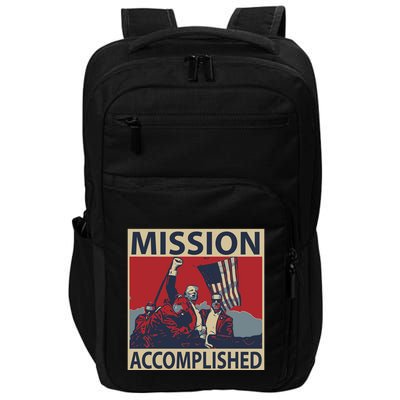 David Harris Jr Wearing Mission Accomplished Impact Tech Backpack