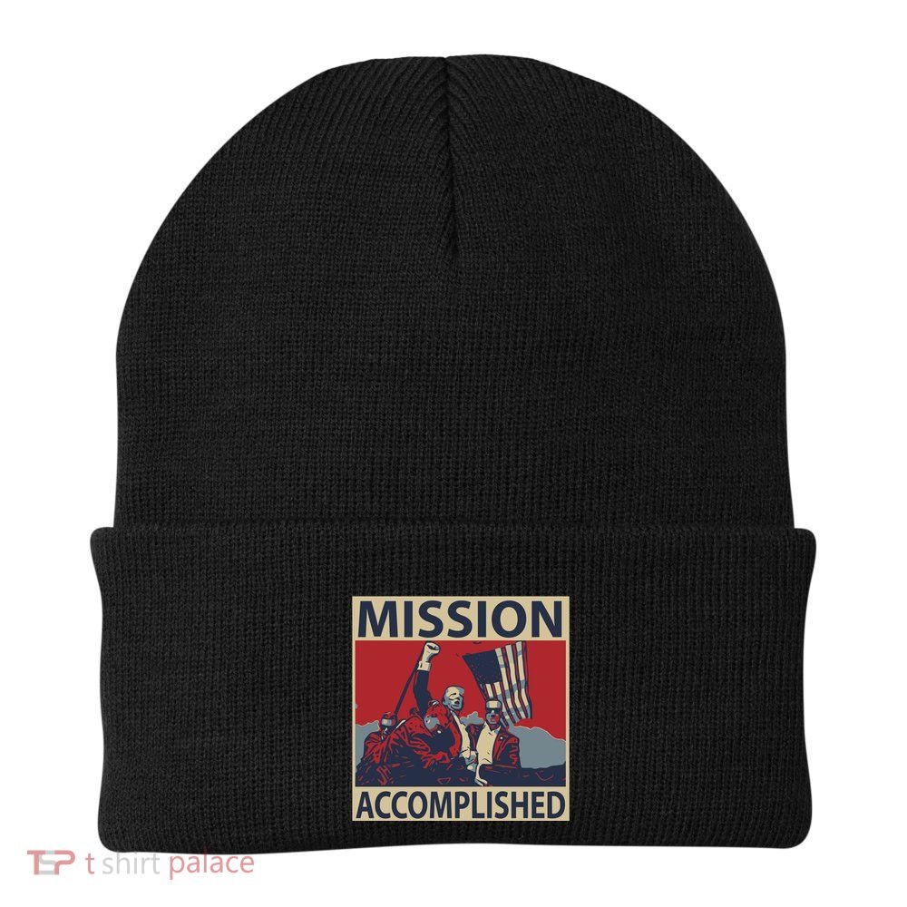David Harris Jr Wearing Mission Accomplished Beanie