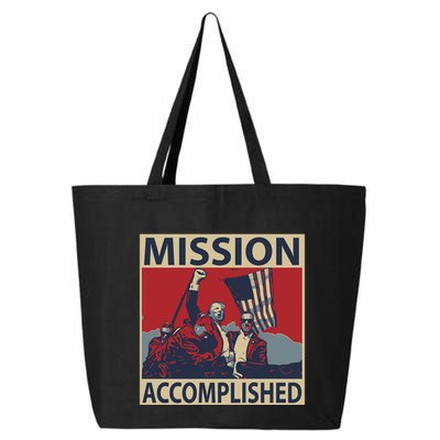 David Harris Jr Wearing Mission Accomplished 25L Jumbo Tote