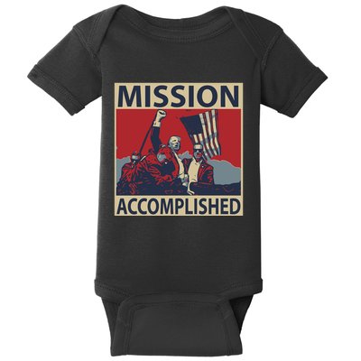 David Harris Jr Wearing Mission Accomplished Baby Bodysuit