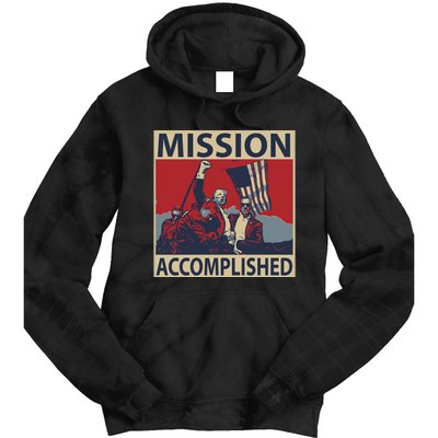 David Harris Jr Wearing Mission Accomplished Tie Dye Hoodie