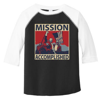 David Harris Jr Wearing Mission Accomplished Toddler Fine Jersey T-Shirt