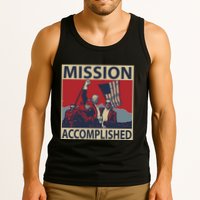 David Harris Jr Wearing Mission Accomplished Tank Top