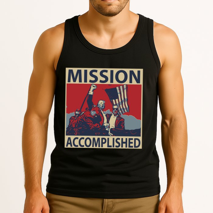 David Harris Jr Wearing Mission Accomplished Tank Top