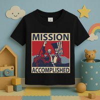 David Harris Jr Wearing Mission Accomplished Toddler T-Shirt