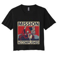 David Harris Jr Wearing Mission Accomplished Crop Top