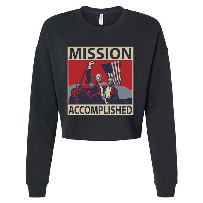 David Harris Jr Wearing Mission Accomplished Cropped Pullover Crew