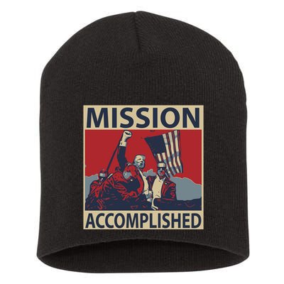 David Harris Jr Wearing Mission Accomplished Short Acrylic Beanie