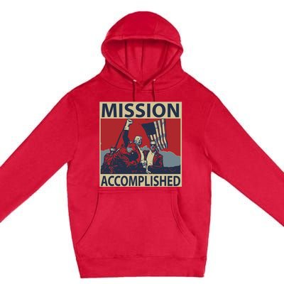 David Harris Jr Wearing Mission Accomplished Premium Pullover Hoodie