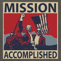 David Harris Jr Wearing Mission Accomplished Cotton Canvas Backpack