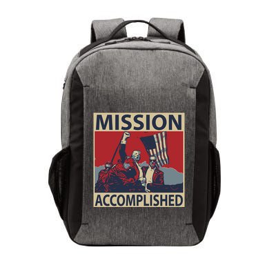 David Harris Jr Wearing Mission Accomplished Vector Backpack