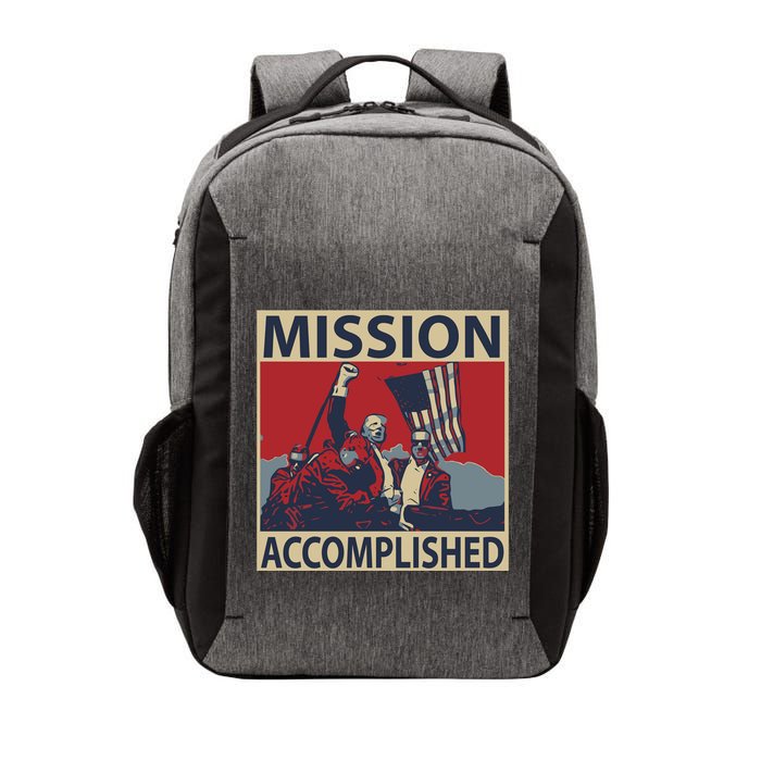 David Harris Jr Wearing Mission Accomplished Vector Backpack
