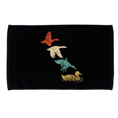 Duck Hunting Lover Retro Style Great Gift Microfiber Hand Towel