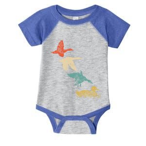 Duck Hunting Lover Retro Style Great Gift Infant Baby Jersey Bodysuit