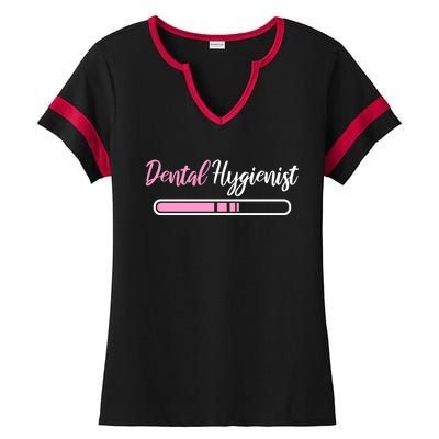 Dental Hygienist Loading Funny Rdh Outfit Future Rdh Gift Ladies Halftime Notch Neck Tee