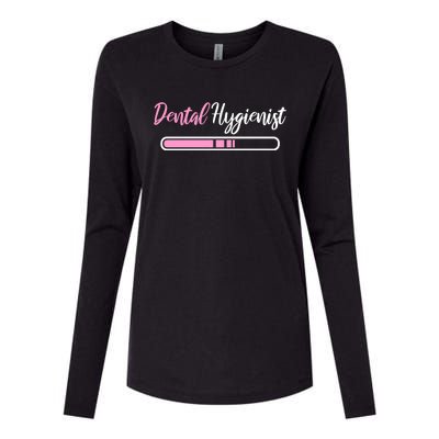 Dental Hygienist Loading Funny Rdh Outfit Future Rdh Gift Womens Cotton Relaxed Long Sleeve T-Shirt