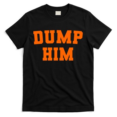 Dump Him Light Blue Orange Meme Iconic Music T-Shirt