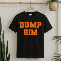 Dump Him Light Blue Orange Meme Iconic Music T-Shirt