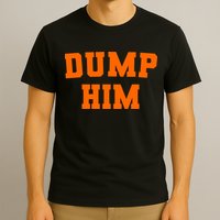 Dump Him Light Blue Orange Meme Iconic Music T-Shirt