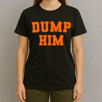 Dump Him Light Blue Orange Meme Iconic Music T-Shirt