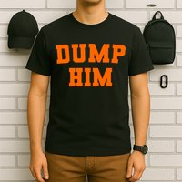 Dump Him Light Blue Orange Meme Iconic Music T-Shirt