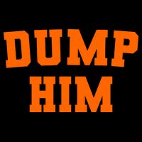 Dump Him Light Blue Orange Meme Iconic Music T-Shirt