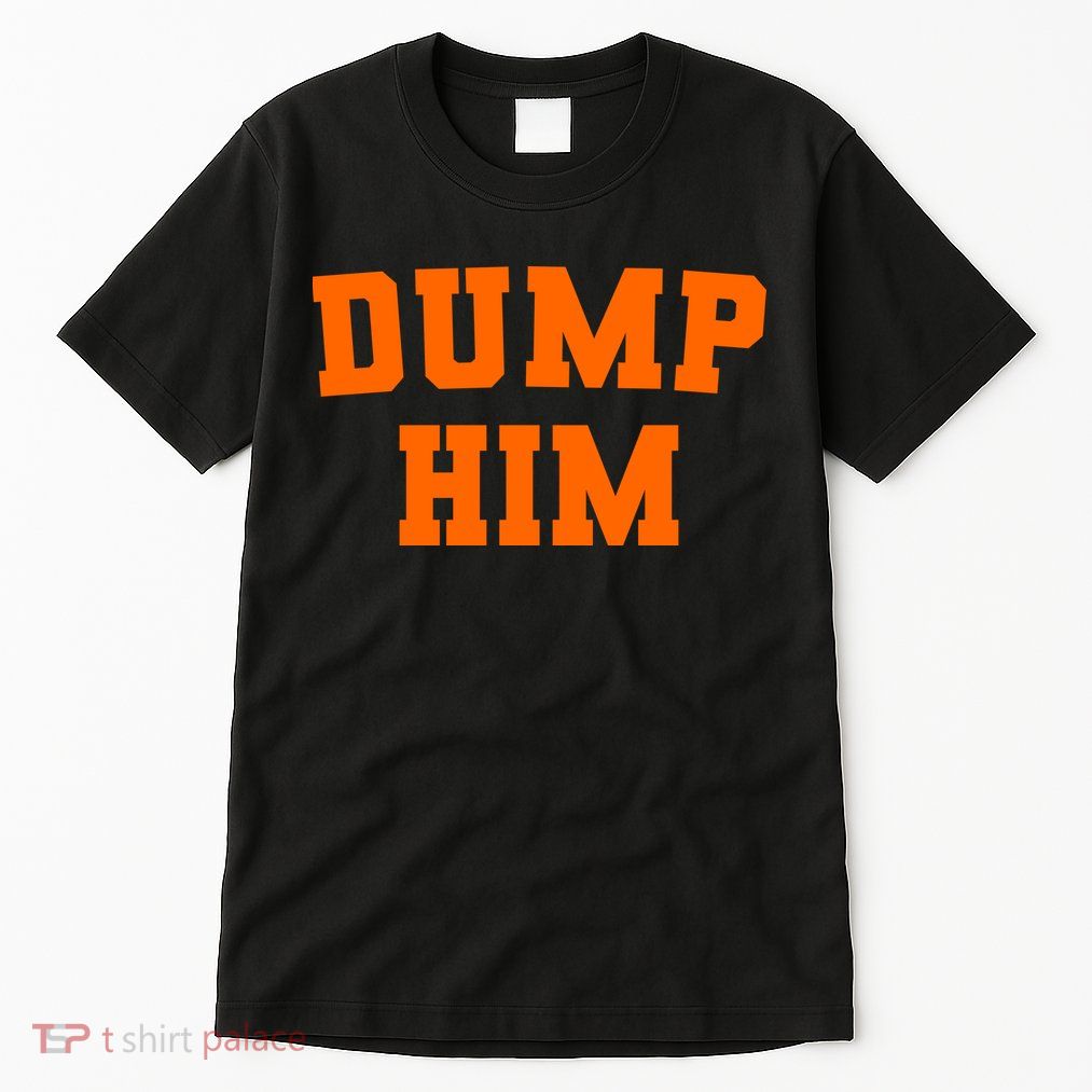 Dump Him Light Blue Orange Meme Iconic Music Tall T-Shirt