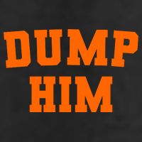 Dump Him Light Blue Orange Meme Iconic Music Beanie