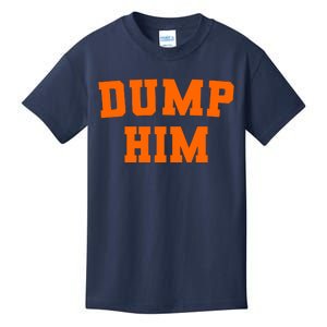 Dump Him Light Blue Orange Meme Iconic Music Kids T-Shirt