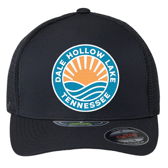 Dale Hollow Lake Tennessee Flexfit Unipanel Trucker Cap