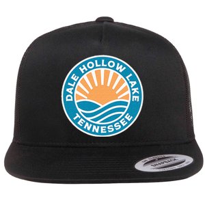 Dale Hollow Lake Tennessee Flat Bill Trucker Hat