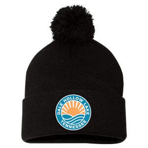 Dale Hollow Lake Tennessee Pom Pom 12in Knit Beanie