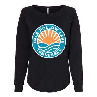 Dale Hollow Lake Tennessee Womens California Wash Sweatshirt