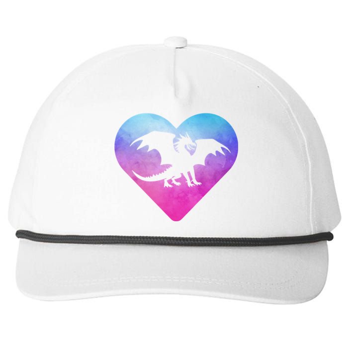 Dragon Heart Love Fantasy Snapback Five-Panel Rope Hat