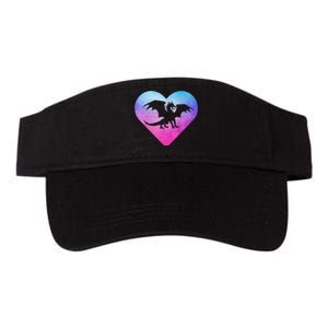 Dragon Heart Love Fantasy Valucap Bio-Washed Visor