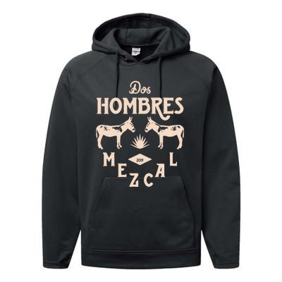 Dos Hombres Mezcal Orange Performance Fleece Hoodie