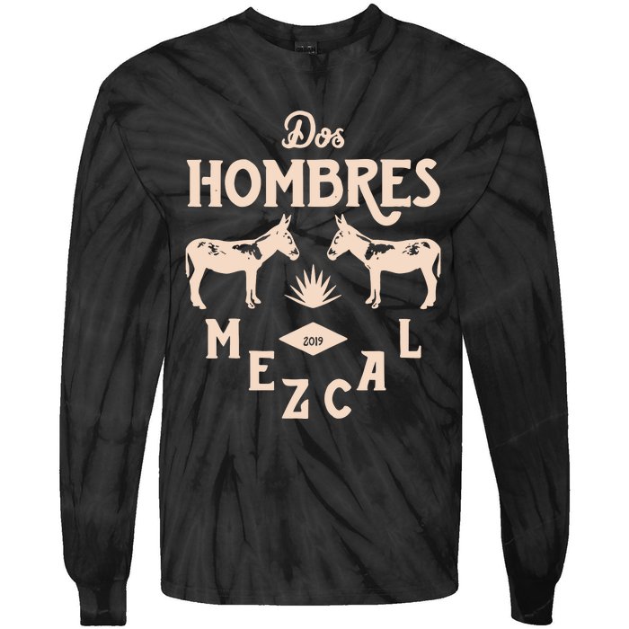 Dos Hombres Mezcal Orange Tie-Dye Long Sleeve Shirt