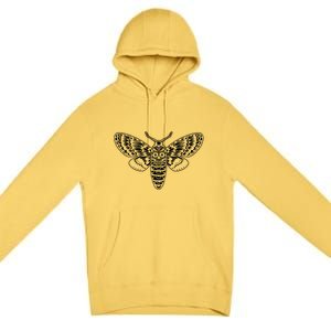 Death Head Moth Premium Pullover Hoodie