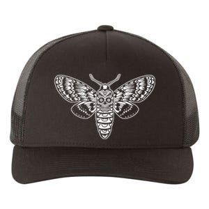 Death Head Moth Yupoong Adult 5-Panel Trucker Hat