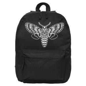 Death Head Moth 16 in Basic Backpack