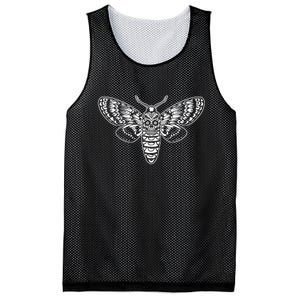 Death Head Moth Mesh Reversible Basketball Jersey Tank